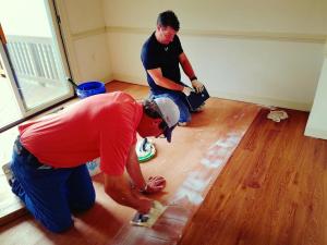 Installing flooring